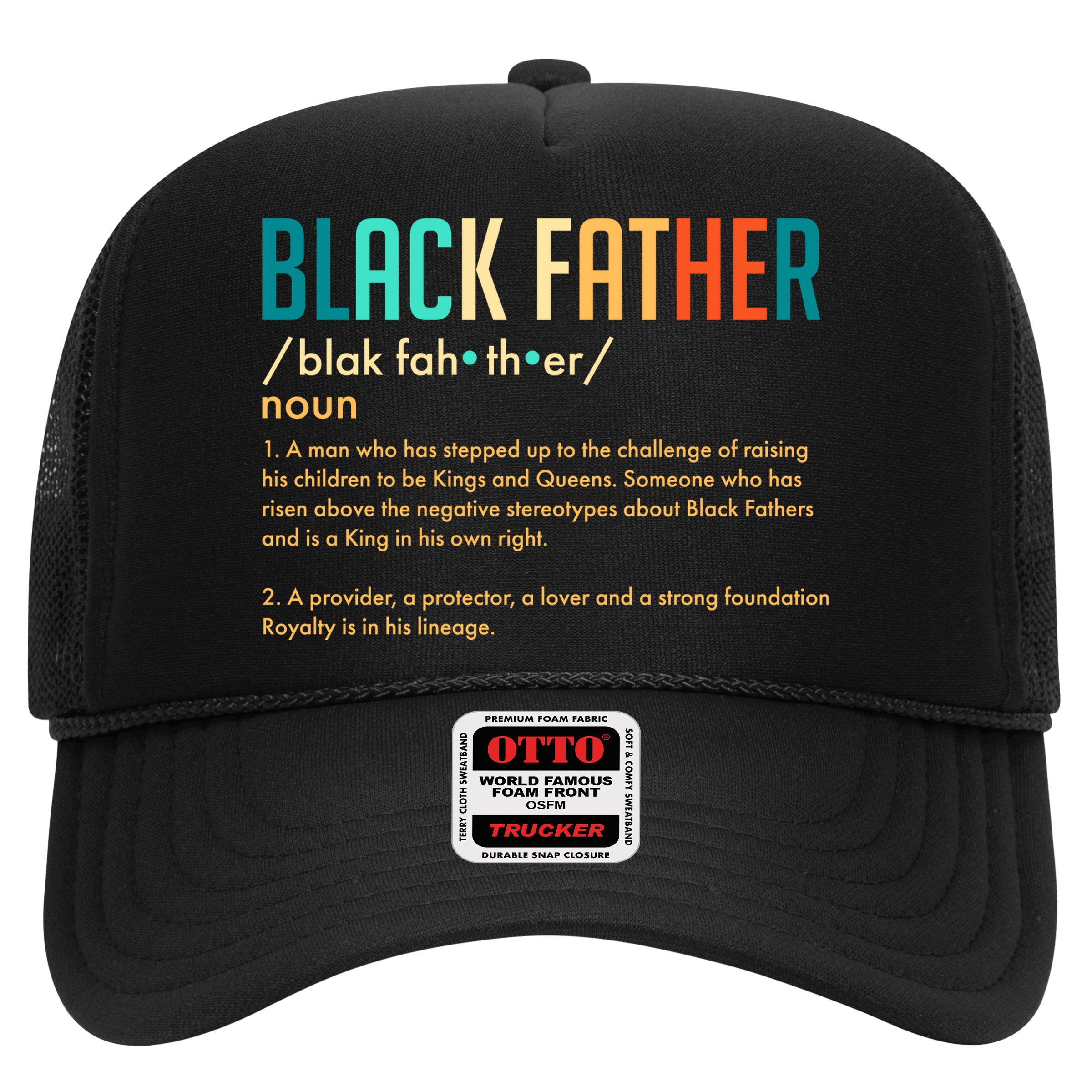 Definition Of A Black Father  Hat