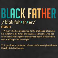 Definition Of A Black Father  Golf Towel