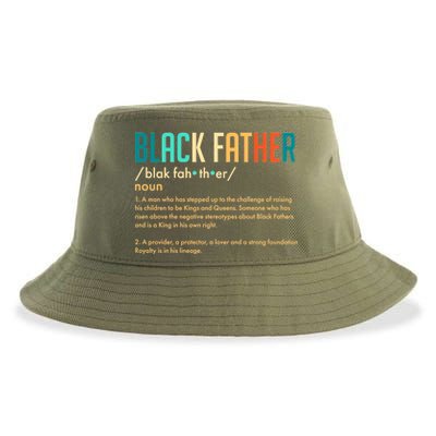 Definition Of A Black Father  Sustainable Bucket Hat