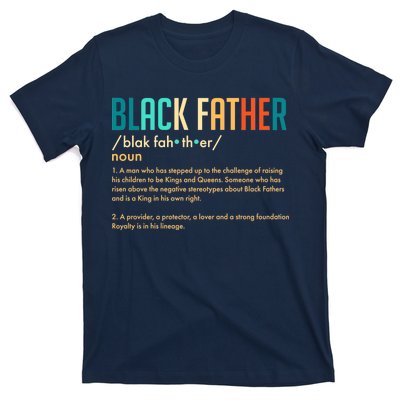 Definition Of A Black Father  T-Shirt