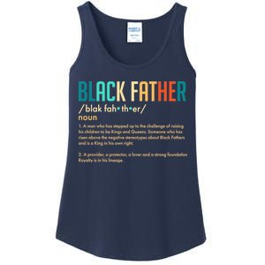 Definition Of A Black Father  Ladies Essential Tank