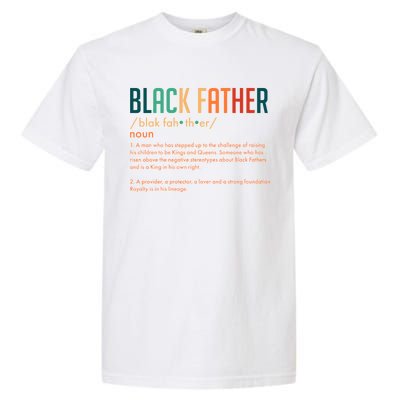 Definition Of A Black Father  Garment-Dyed Heavyweight T-Shirt