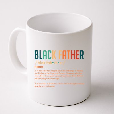 Definition Of A Black Father  Coffee Mug