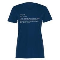 Definition Of A Dad Women's Momentum V-Neck T-Shirt