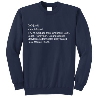 Definition Of A Dad Sweatshirt