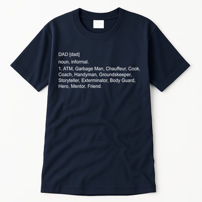 Definition Of A Dad Tall T-Shirt