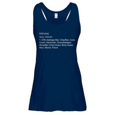 Definition Of A Dad Ladies Essential Flowy Tank