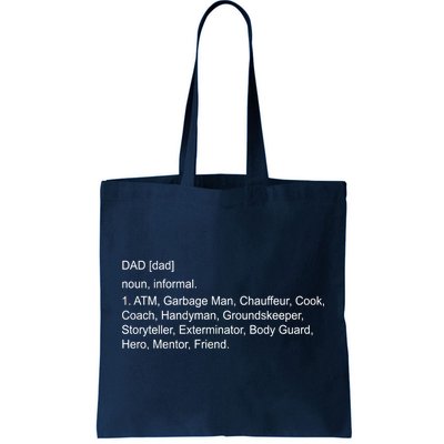 Definition Of A Dad Tote Bag