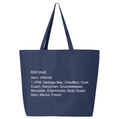 Definition Of A Dad 25L Jumbo Tote