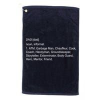 Definition Of A Dad Golf Towel