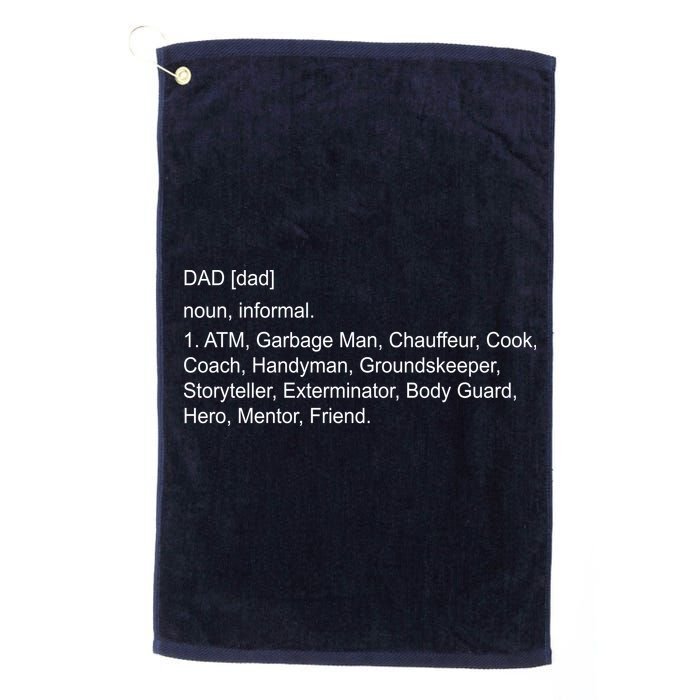 Definition Of A Dad Golf Towel