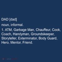 Definition Of A Dad Womens T-Shirt