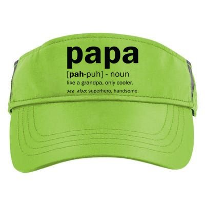 Definition Of A Papa Adult Drive Performance Visor