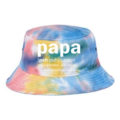 Definition Of A Papa Tie Dye Newport Bucket Hat