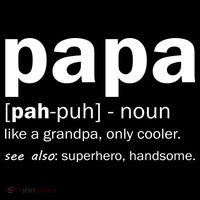 Definition Of A Papa Backpack