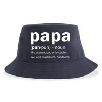 Definition Of A Papa Sustainable Bucket Hat