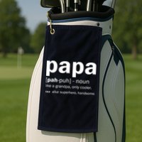 Definition Of A Papa Golf Towel