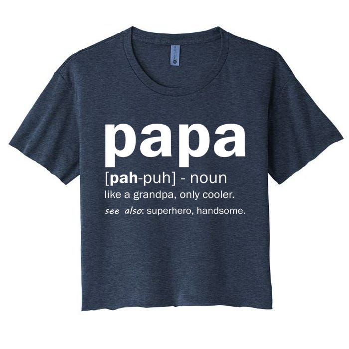 Definition Of A Papa Crop Top