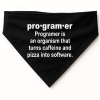 Definition of A Programmer USA-Made Doggie Bandana