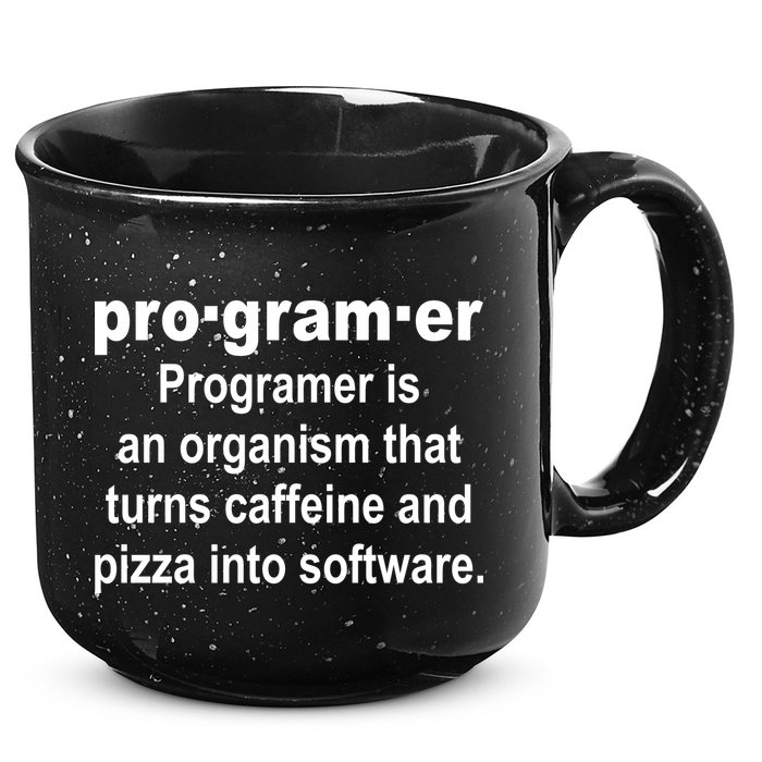 Definition of A Programmer 15oz Campfire Ceramic Mug
