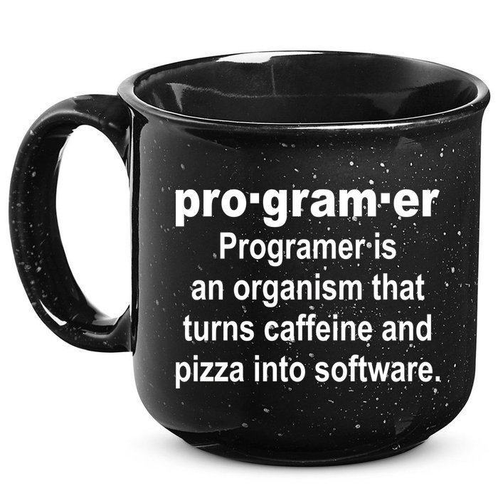 Definition of A Programmer 15oz Campfire Ceramic Mug
