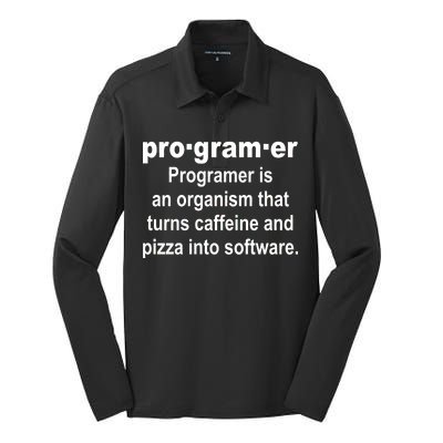 Definition of A Programmer Silk Touch Performance Long Sleeve Polo