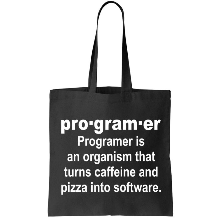 Definition of A Programmer Bag