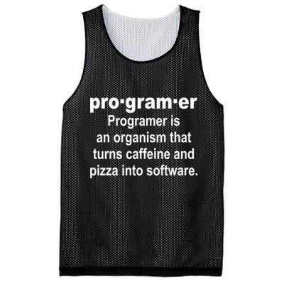 Definition of A Programmer Mesh Reversible Basketball Jersey Tank