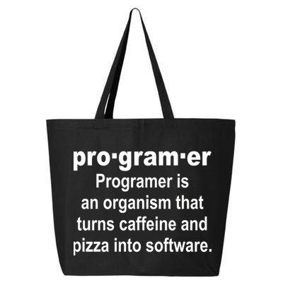 Definition of A Programmer 25L Jumbo Tote