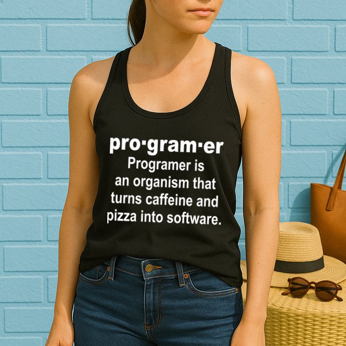 Definition of A Programmer Womens Tank Top