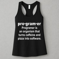 Definition of A Programmer Womens Tank Top