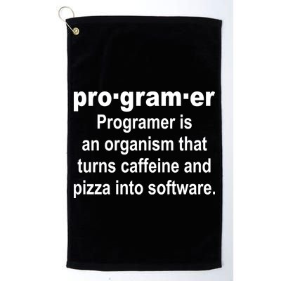 Definition of A Programmer Golf Towel