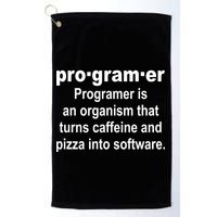 Definition of A Programmer Golf Towel
