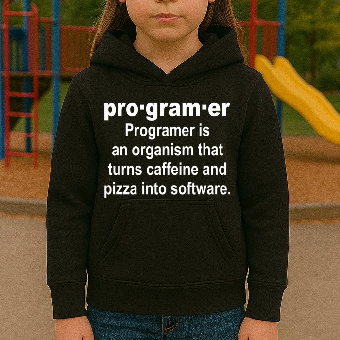 Definition of A Programmer Kids Hoodie