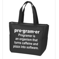 Definition of A Programmer Zip Tote Bag