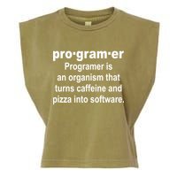 Definition of A Programmer Garment-Dyed Women's Muscle Tee