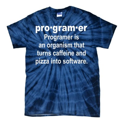 Definition of A Programmer Tie-Dye T-Shirt