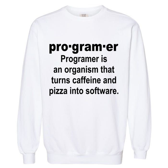 Definition of A Programmer Garment-Dyed Sweatshirt