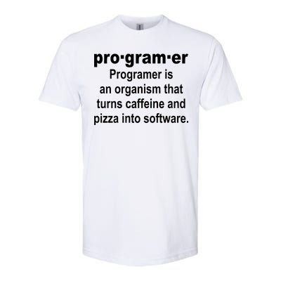 Definition of A Programmer Softstyle® CVC T-Shirt