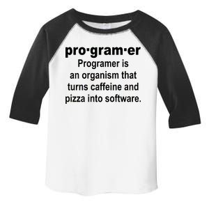 Definition of A Programmer Toddler Fine Jersey T-Shirt