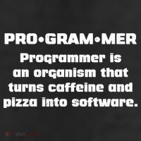 Definition of A Programmer Funny Coffee 7 Panel Mesh Trucker Snapback Hat
