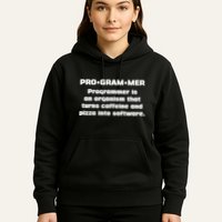 Definition of A Programmer Funny Coffee Hoodie