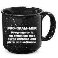 Definition of A Programmer Funny Coffee 15oz Campfire Ceramic Mug