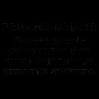 Definition of A Programmer Funny Coffee 16oz Travel Tumbler