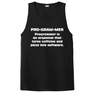 Definition of A Programmer Funny Coffee PosiCharge Competitor Tank