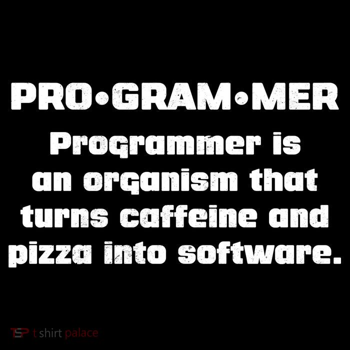 Definition of A Programmer Funny Coffee PosiCharge Competitor Tank
