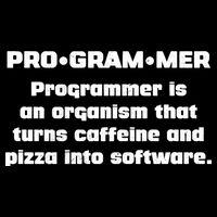 Definition of A Programmer Funny Coffee Tall Hoodie