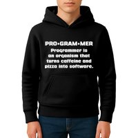 Definition of A Programmer Funny Coffee Kids Hoodie