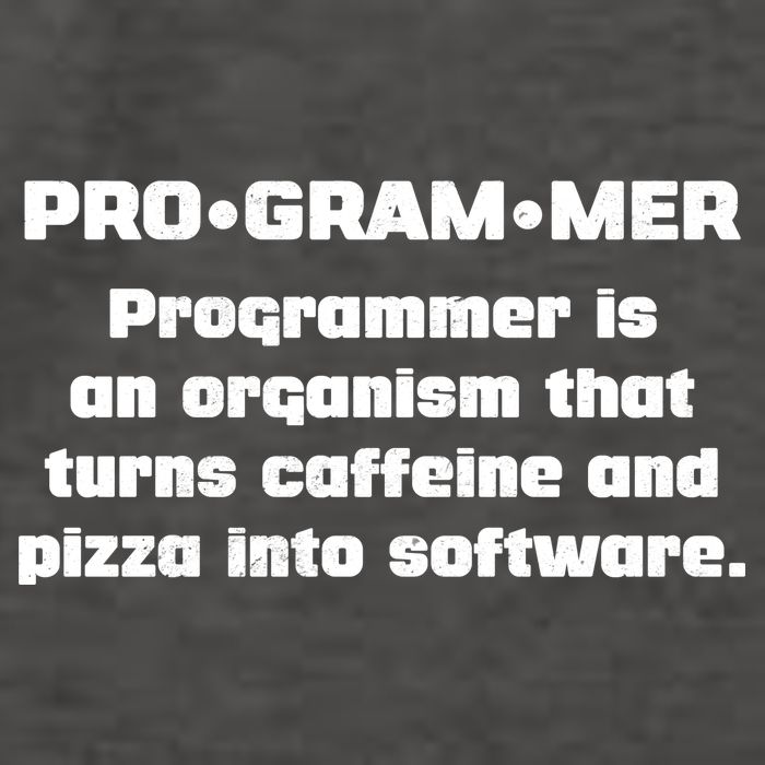 Definition of A Programmer Funny Coffee Vector Backpack