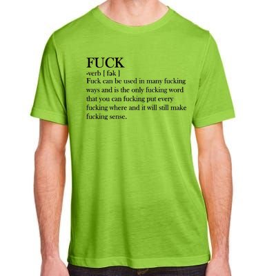 Definition Of F*ck Adult ChromaSoft Performance T-Shirt